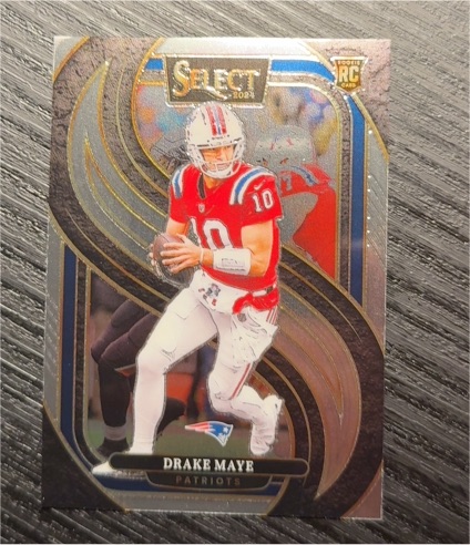 2024 Panini Select Premier Level #113 Drake Maye — front