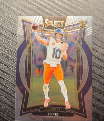 2024 Panini Select #30 Bo Nix — front