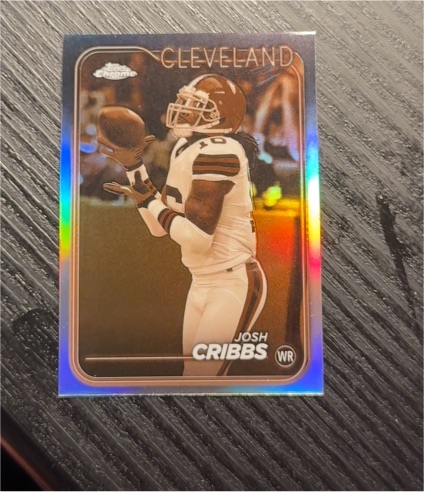 2024 Topps Chrome #33 Josh Cribbs — front