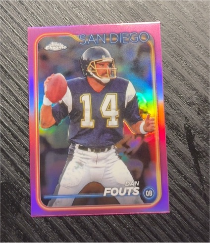 2024 Topps Chrome #172 Dan Fouts — front