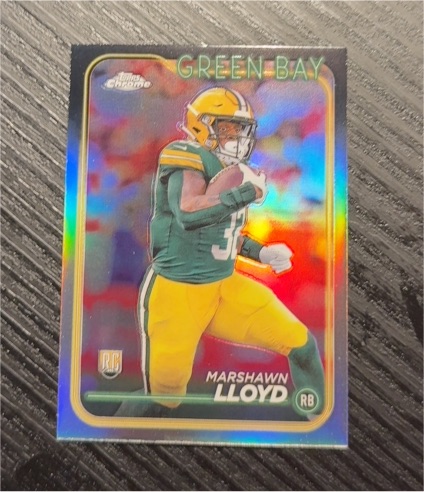 2024 Topps Chrome #251 Marshawn Lloyd — front