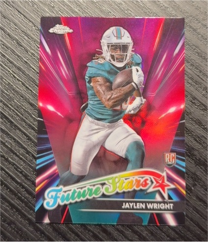 2024 Topps Chrome #FS-21 Jaylen Wright Future Stars Rookie — front