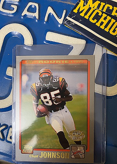 2001 Topps #369 Chad Johnson — front