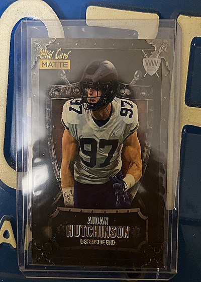 2022 Wild Card Matte #WW-2 Aidan Hutchinson — front