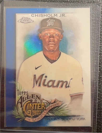 2022 Topps Allen & Ginter #48 Jazz Chisholm Jr. — front
