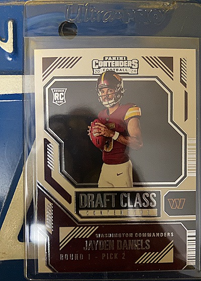 2024 Panini Contenders Draft Class #2 Jayden Daniels — front