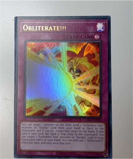 Yu-Gi-Oh! Obliterate!!! LDK2-ENY03 — front