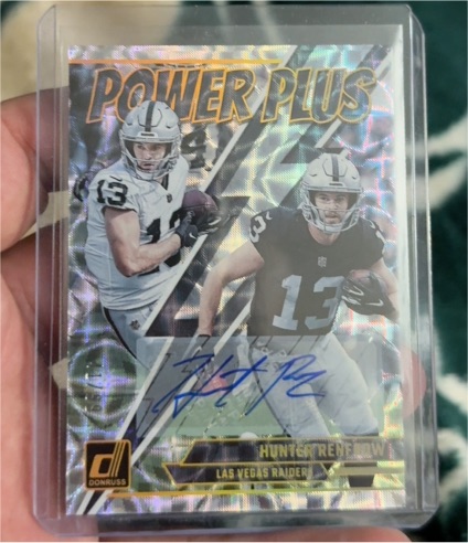 2023 Donruss Power Plus #PP-13 Hunter Renfrow — front