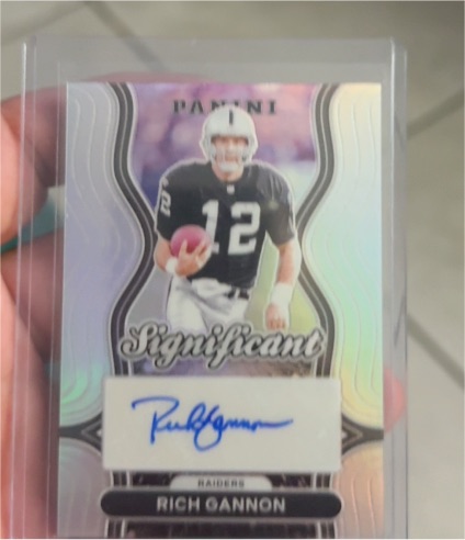 2024 Panini Prizm Significant Signatures #SS-RGA Rich Gannon — front