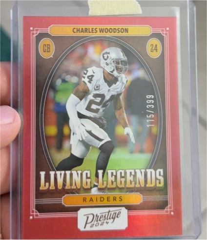 2024 Panini Prestige Living Legends #LL-CWN Charles Woodson — front