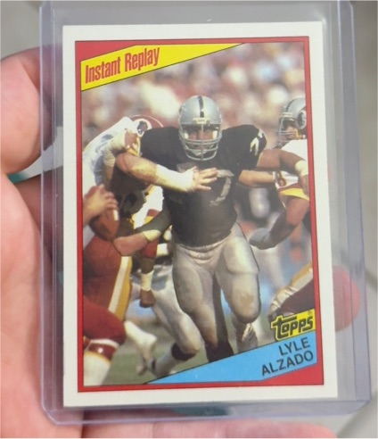 1984 Topps #101 Lyle Alzado — front
