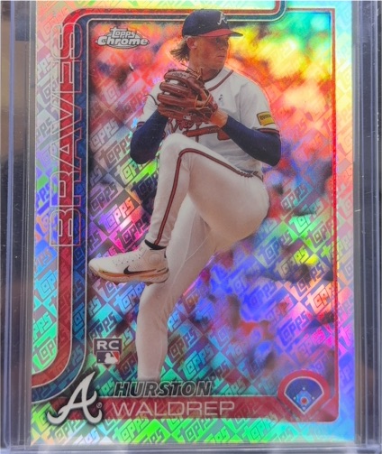 2025 Topps Chrome #90 Hurston Waldrep — front