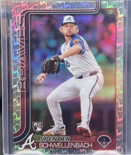 2025 Topps Series 1 #103 Spencer Schwellenbach — front