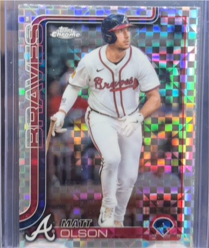 2025 Topps Chrome #193 Matt Olson — front