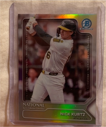 2025 Bowman Chrome #TP-17 Nick Kurtz — front