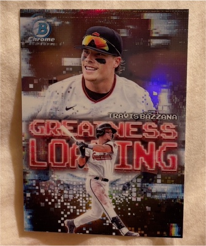 2025 Bowman Greatness Loading #GL-8 Travis Bazzana — front