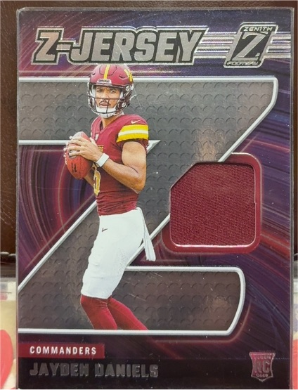 2024 Panini Zenith Z-Jersey #ZJ3 Jayden Daniels — front