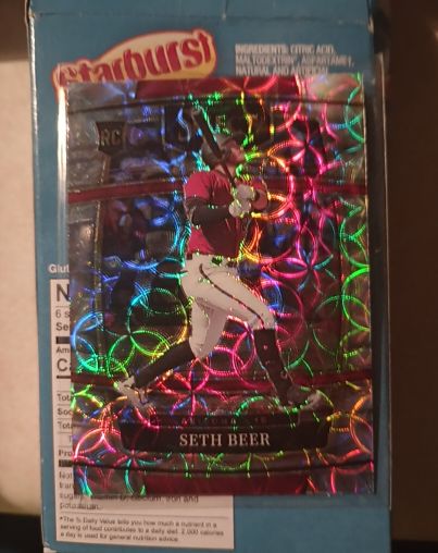 2022 Panini Mosaic Baseball #201 Seth Beer RC — front
