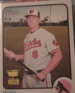 2022 Topps Heritage High Number #551 Ryan Mountcastle — front