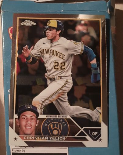 2023 Topps Chrome #109 Christian Yelich — front