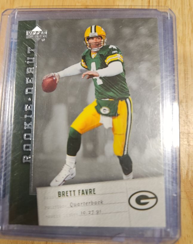 2006 Upper Deck Rookie Debut #36 Brett Favre — front