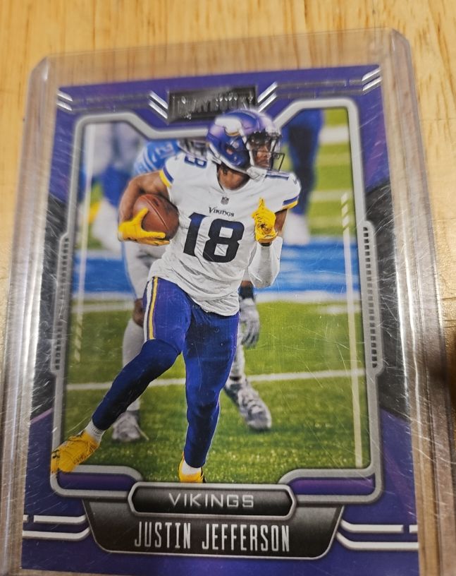 2021 Panini Playbook #56 Justin Jefferson — front