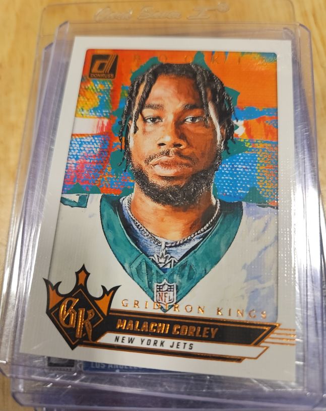 2024 Donruss #9 Malachi Corley Rookie Gridiron Kings — front