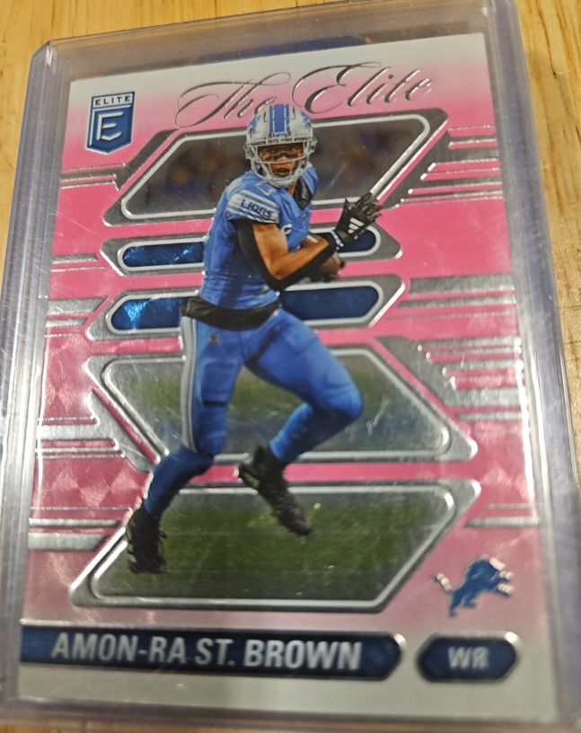 2024 Panini Donruss Elite - The Elite #5 Amon-Ra St. Brown — front