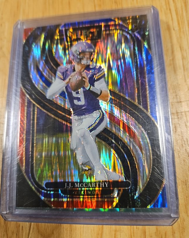 2024 Panini Select #134 J.J. McCarthy — front