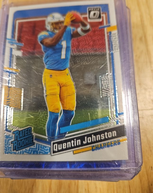 2023 Panini Donruss Optic #265 Quentin Johnston — front