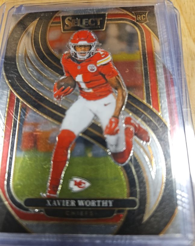 2024 Panini Select #119 Xavier Worthy — front