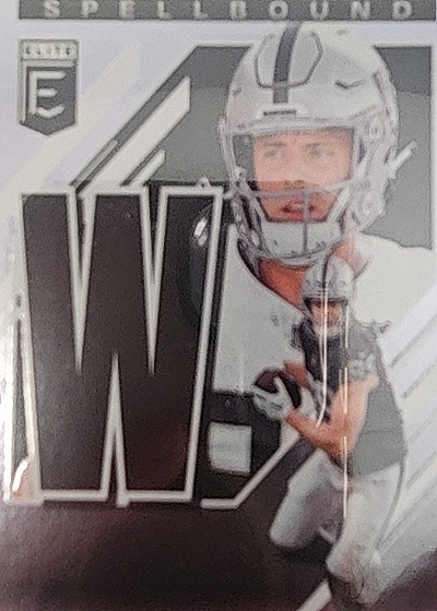 2025 Panini Donruss Elite #25 Spellbound W Las Vegas Raiders — front