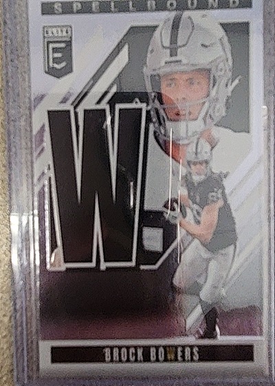 2025 Panini Donruss Elite Spellbound #22 Brock Bowers — front