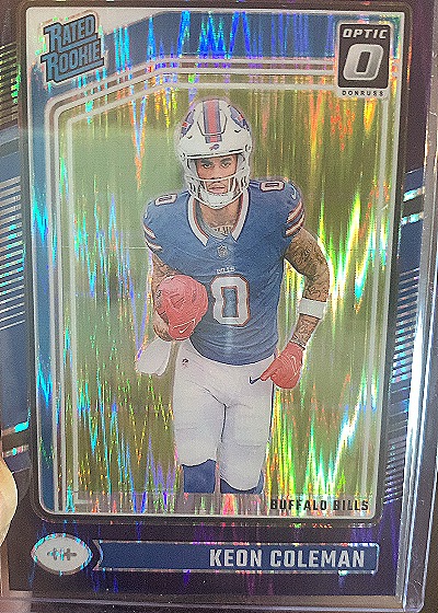 2024 Donruss Optic #362 Keon Coleman — front