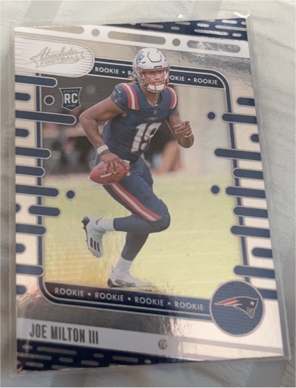 2024 Panini Absolute #197 Joe Milton III — front