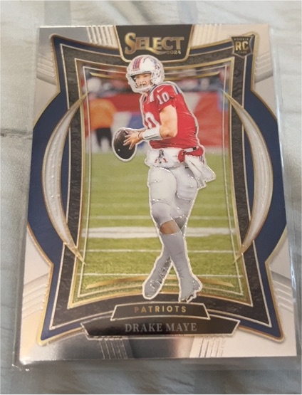 2024 Panini Select #27 Drake Maye — front