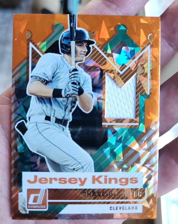 2025 Donruss Jersey Kings #JK-CD Chase DeLauter — front