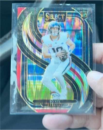 2024 Panini Select Premier Level #117 Bo Nix — front
