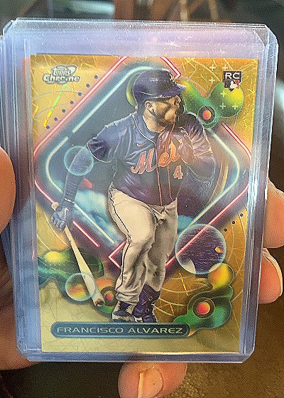 2023 Topps Cosmic Chrome #179 Francisco Alvarez — front