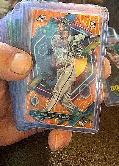 2023 Topps Chrome Cosmic #Gabriel Moreno — front