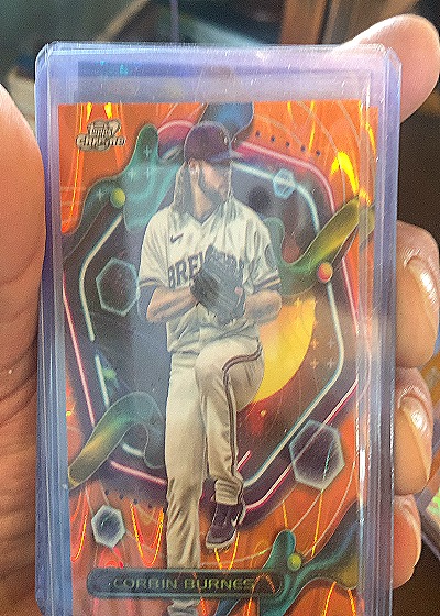 2023 Topps Cosmic Chrome #12 Corbin Burnes — front