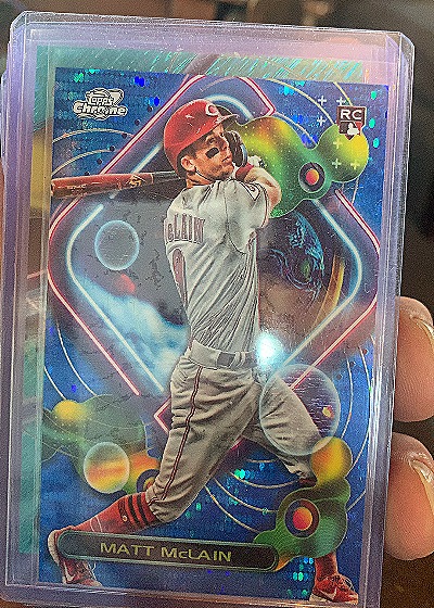 2023 Topps Cosmic Chrome #139 Matt McLain — front
