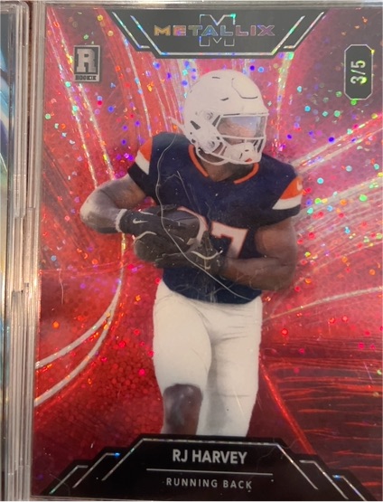 2024 Leaf Metallix RJ Harvey #3/5 — front