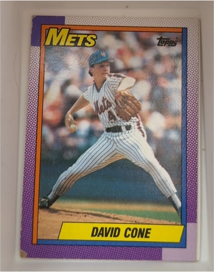 1990 Topps #30 David Cone — front