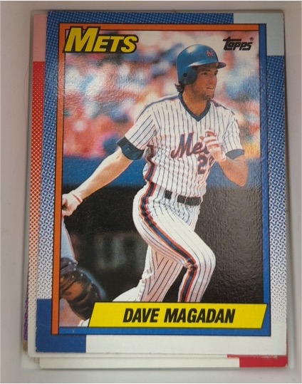 1990 Topps #135 Dave Magadan — front