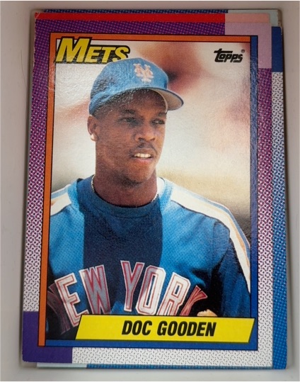 1990 Topps #510 Doc Gooden — front