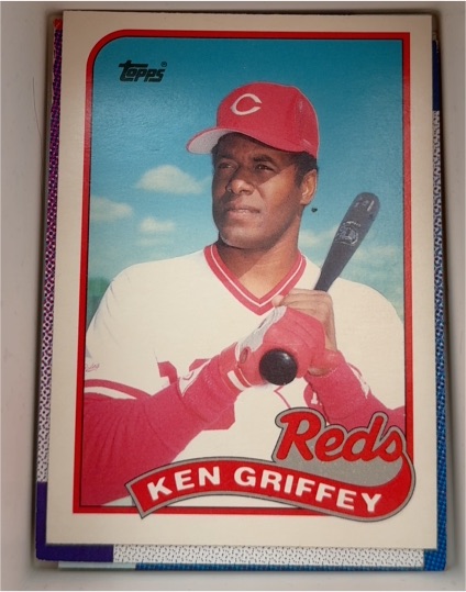 1989 Topps Traded #40T Ken Griffey Cincinnati Reds — front
