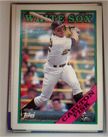 1988 Topps #385 Carlton Fisk — front