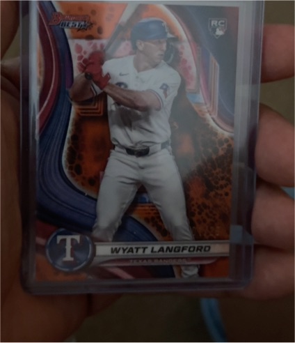 2024 Bowman's Best #65 Wyatt Langford — front