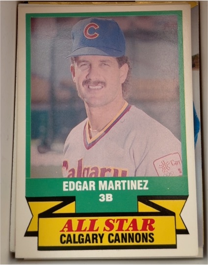 1988 CMC Triple A All-Stars #34 Edgar Martinez — front